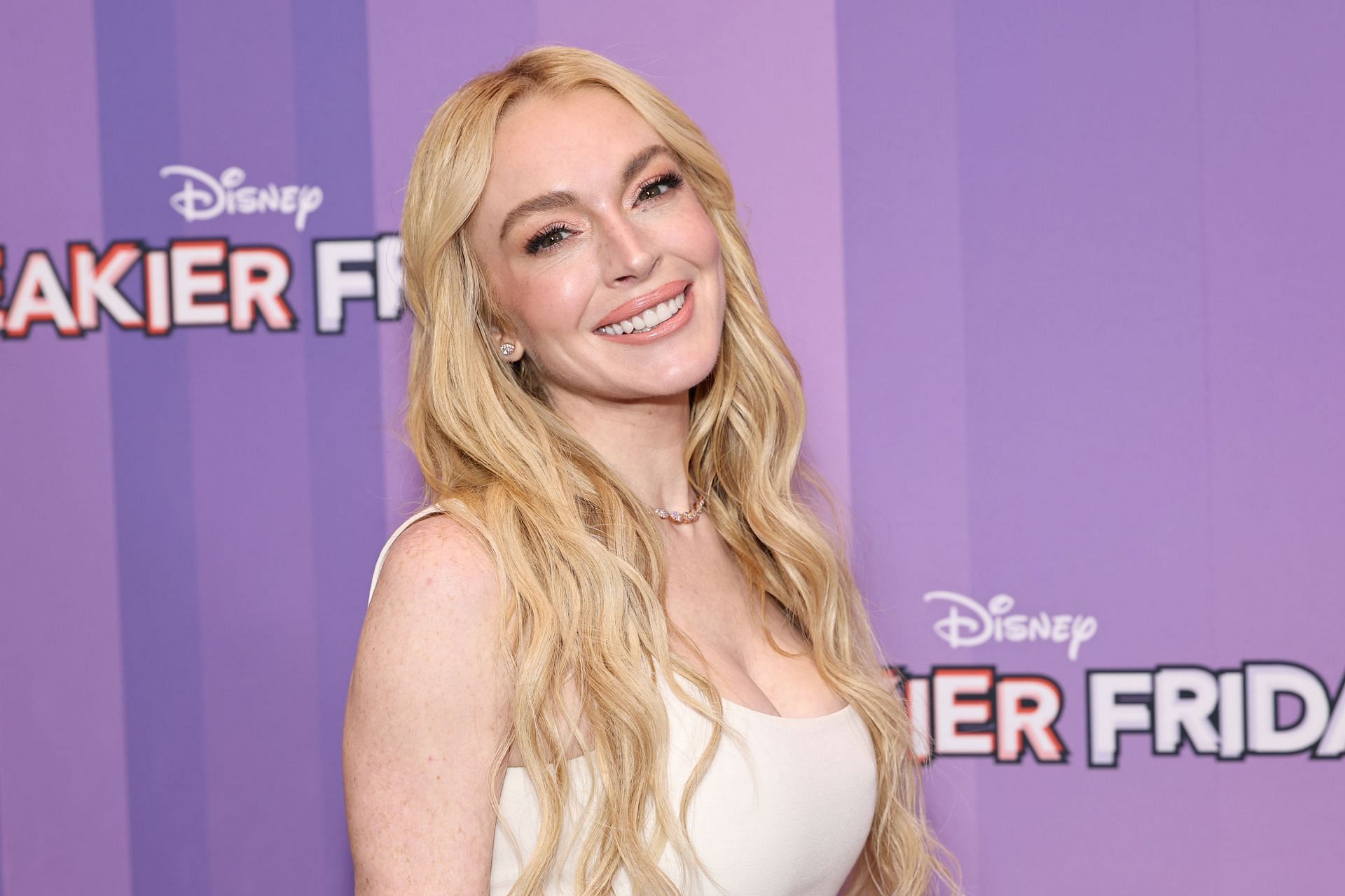 Lindsay Lohan at Freakier Friday NYC Special Screening (Image via Getty)