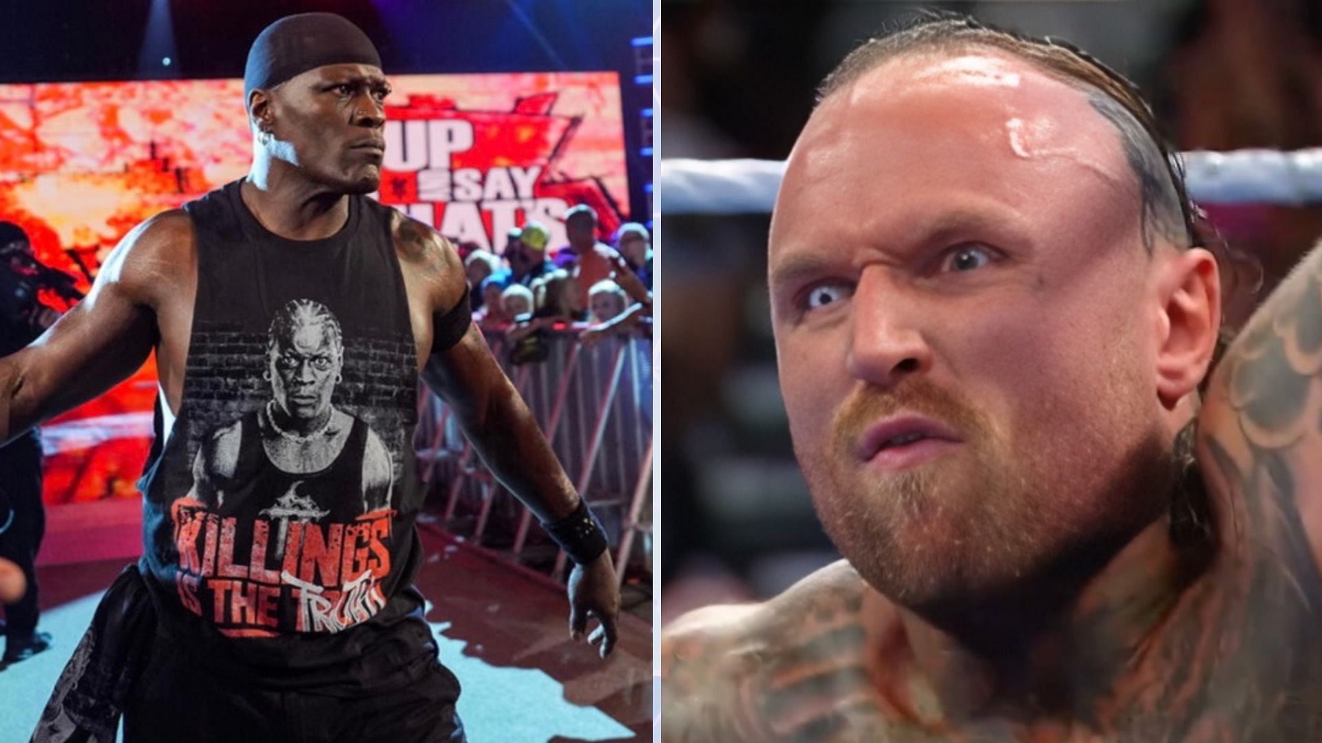 R-Truth picked up a shocking win on WWE SmackDown [Credit: R-Truth on X &amp; WWE.com]