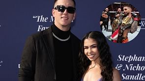Ilia Topuria leaves Bobby Miller's girlfriend Natalie Loureda cracking up after his knockout of NELK Boys