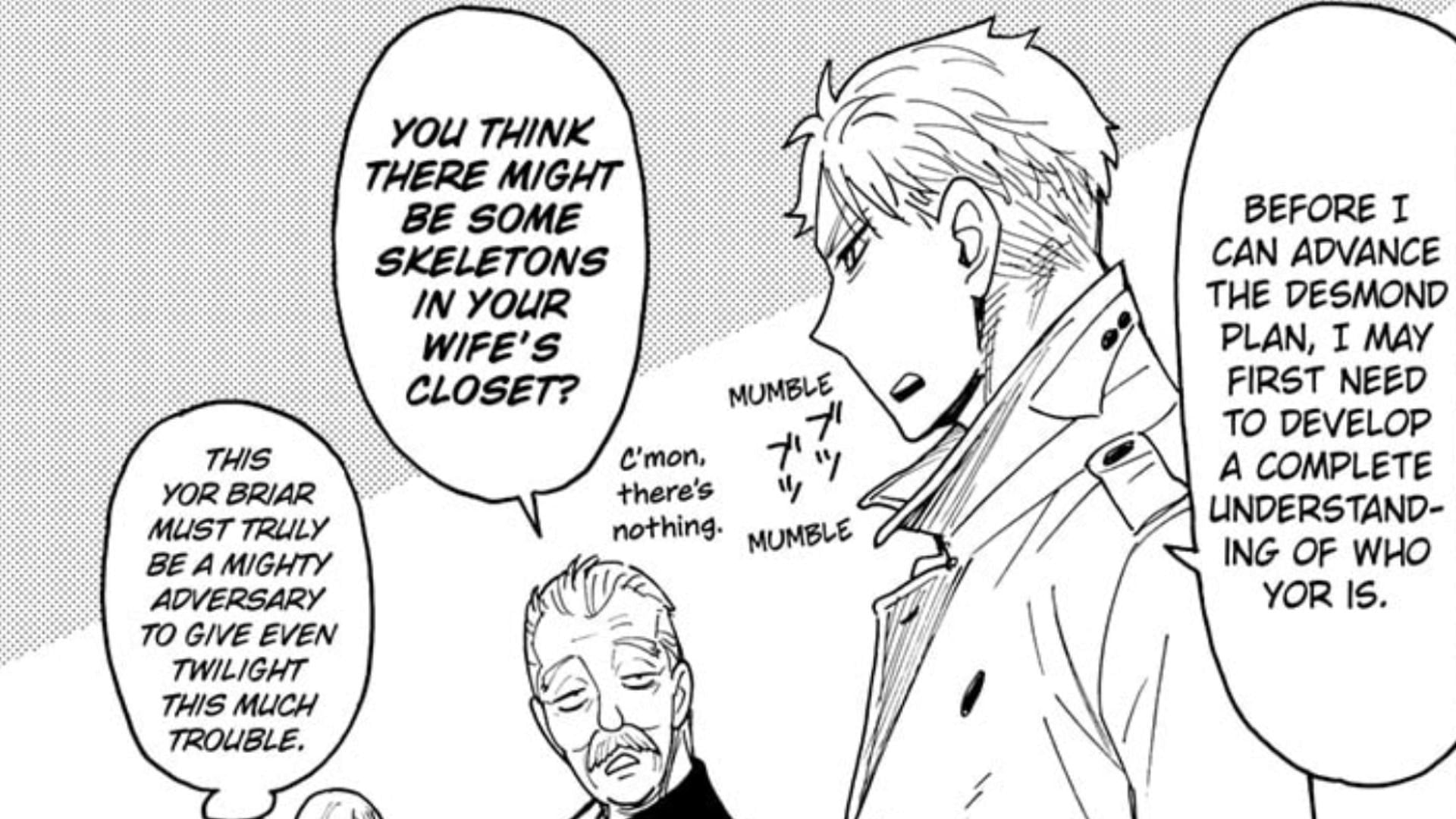 Loid Forger as seen in Spy x Family (Image via Shueisha)
