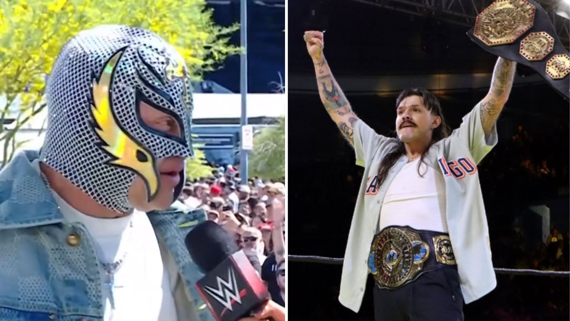 Rey Mysterio is Dominik Mysterio