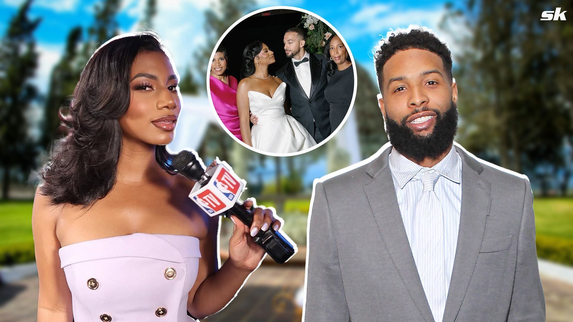 "Wait wtffffff": Odell Beckham Jr. stunned as Taylor Rooks marries mystery man in surprise wedding thumbnail