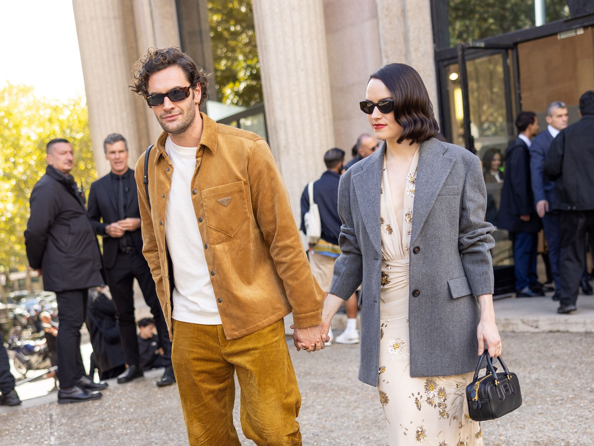 Miu Miu: Outside Arrivals - Paris Fashion Week - Womenswear Spring-Summer 2025 - Source: Getty