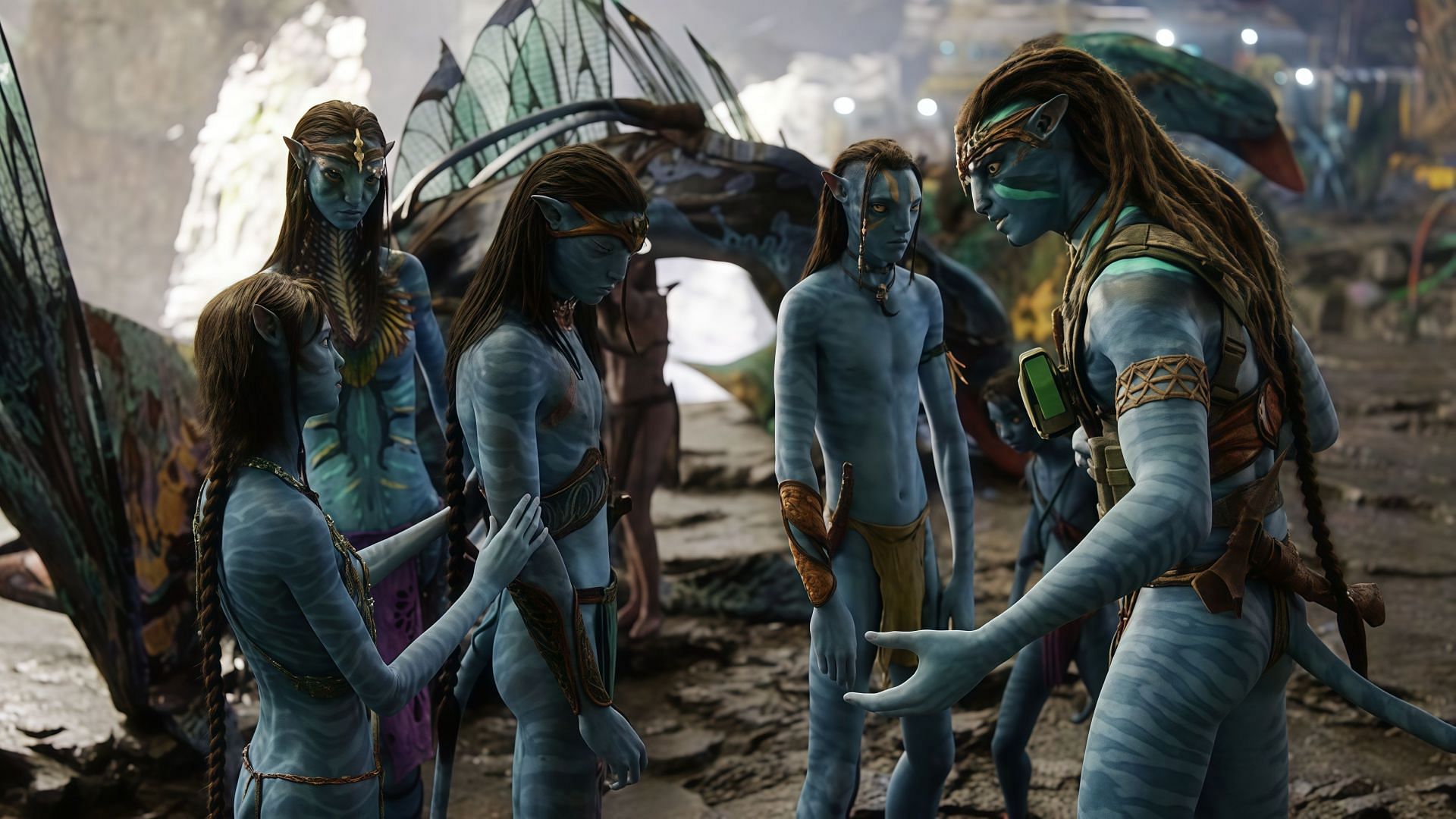 Jake and Neytiri&rsquo;s family tree in the new Avatar: Fire and Ash movie (Image via avatar.com)
