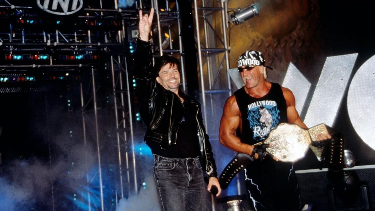 Eric Bischoff (left) and Hulk Hogan (right) [Image Credit: wwe.com]
