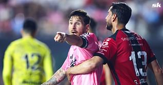 Lionel Messi grabs Atlas FC star by the neck as video of heated clash after Inter Miami’s 2-1 win in Leagues Cup emerges