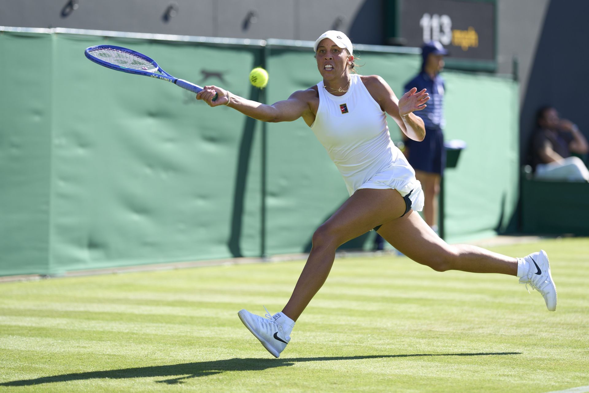 Madison Keys at Wimbledon 2025. (Photo: Getty)