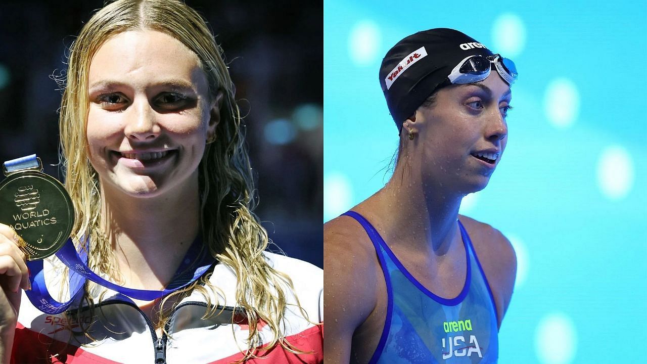 Summer McIntosh and Gretchen Walsh (Image via: Both getty)