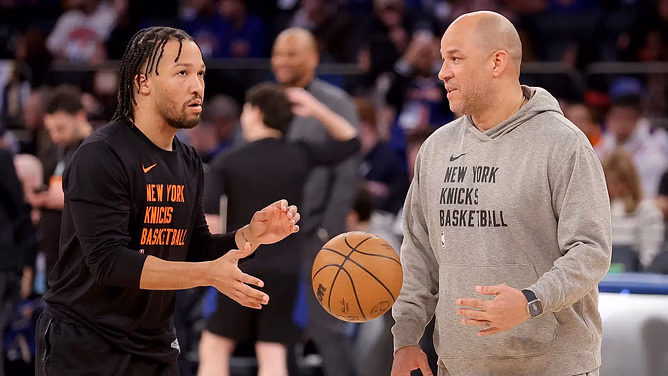 Jalen Brunson drops stunned reaction to massive report on dad Rick Brunson's Knicks future: "WHAT?!"