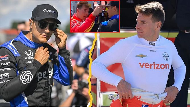 "The Karen of IndyCar": Fans react to Will Power angrily confronting Alex Palou in the pits after Mid-Ohio incident