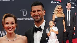 Novak Djokovic's wife Jelena left in splits as Serena Williams' daughter Olympia adorably stops her mom from baring her midriff in London