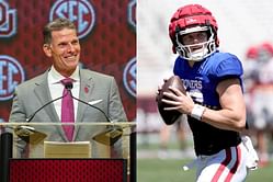 "Turned the money down to be here": Brent Venables shows massive admiration for Oklahoma QB John Mateer at 2025 SEC media days