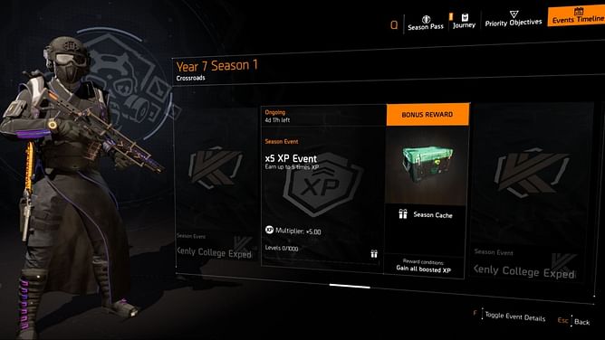 The Division 2 rare 5x EXP event guide: Best farm for solo, runtime, and builds