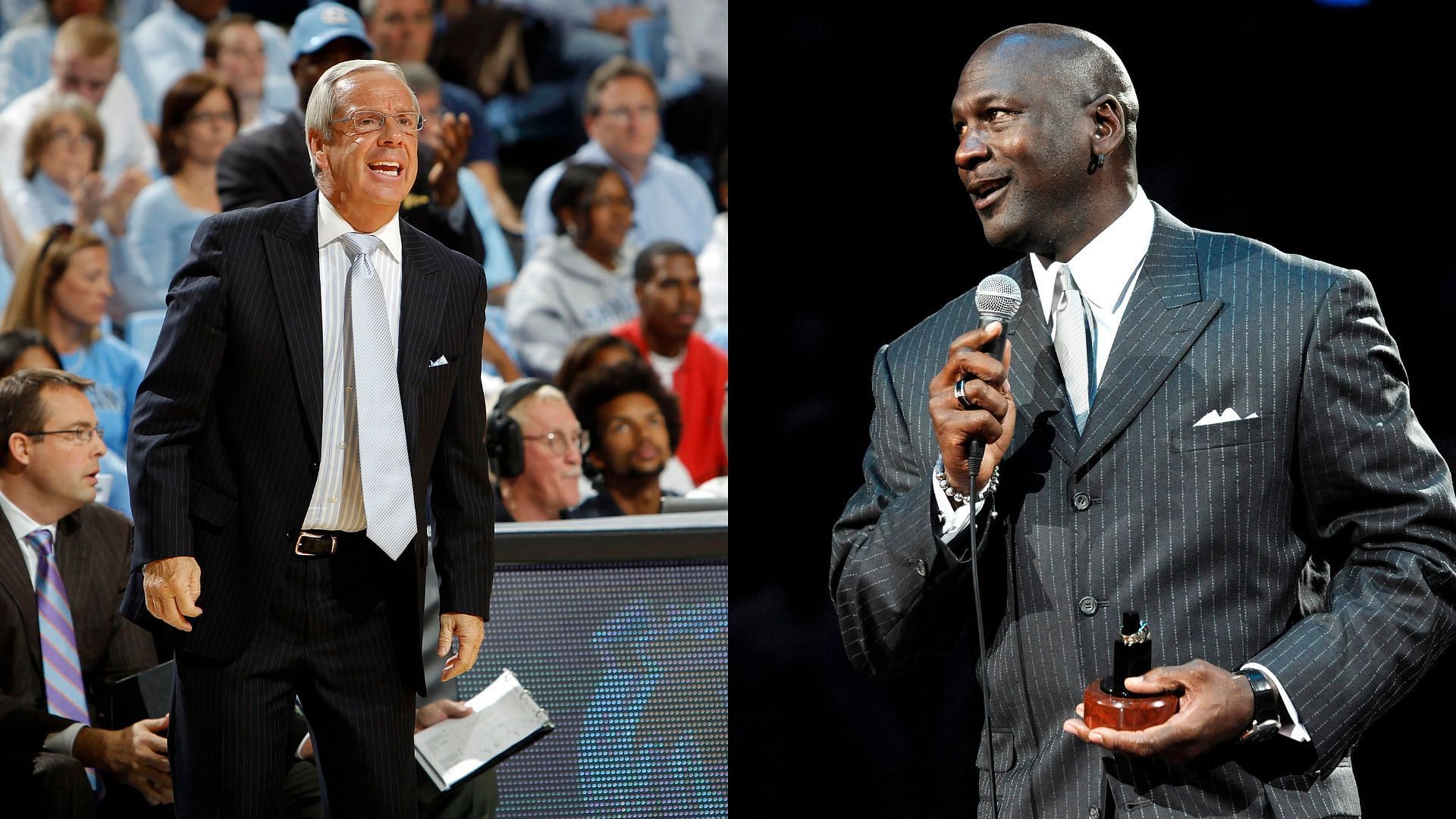 Roy Williams and Michael Jordan