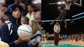 Tyran Stokes and AJ Dybantsa go head-to-head in playful showdown during FIBA U19 World Cup practice