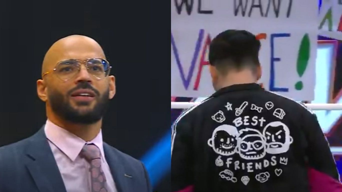 Ricochet and the star were a former tag team [ Images from AEW