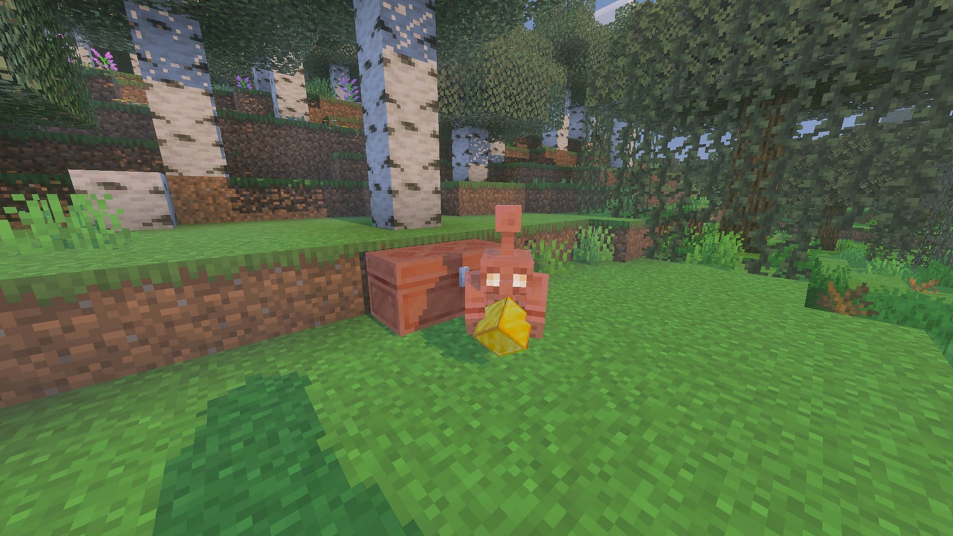 The copper golem could arrive in October 2025, based on past trends (Image via Sportskeeda Gaming || Mojang Studios)