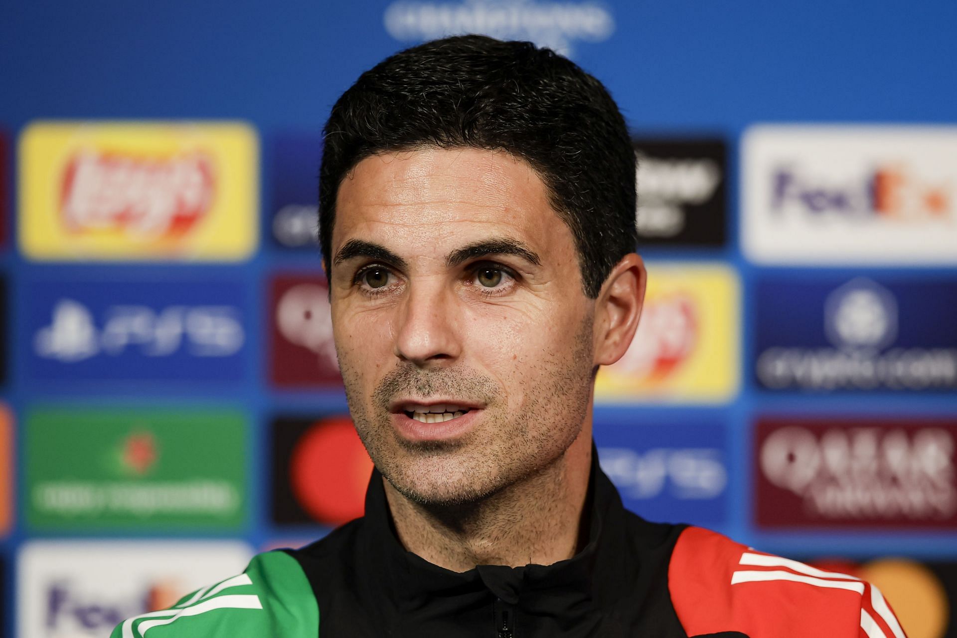 Arsenal FC Training Session And Press Conference - UEFA Champions League 2024/25 Semi Final Second Leg - Source: Getty
