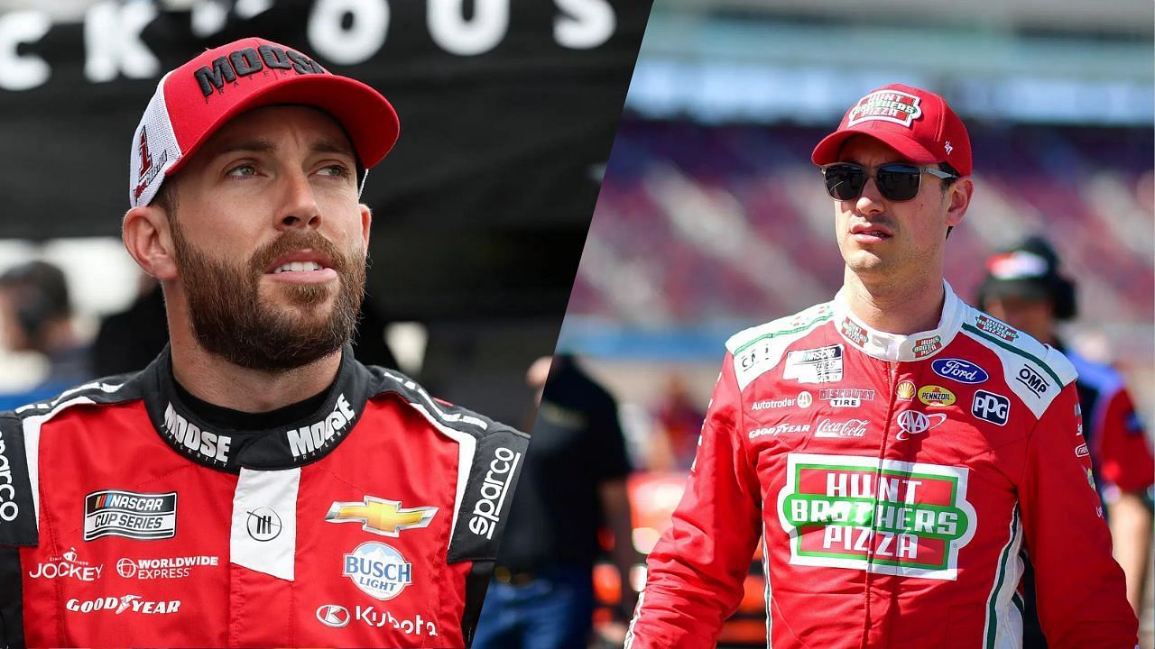 Ross Chastain and Joey Logano