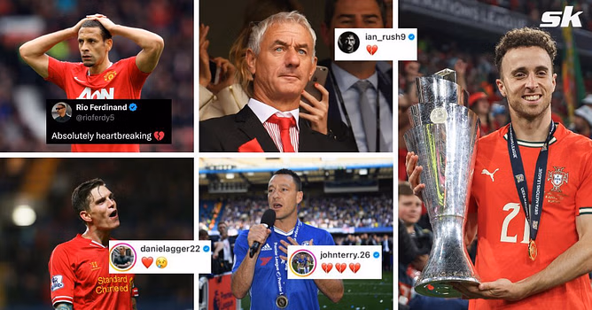 “Heartbreaking”, “You will never walk alone” - Tributes pour in from football legends after Liverpool star Diogo Jota dies in car accident