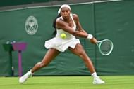Gauff in action at the 2025 Wimbledon Championships (Image Source: Getty)