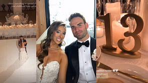 Johnny Gaudreau's sister Katie finally ties the knot with her partner in New Jersey after tragic incident in August 2024