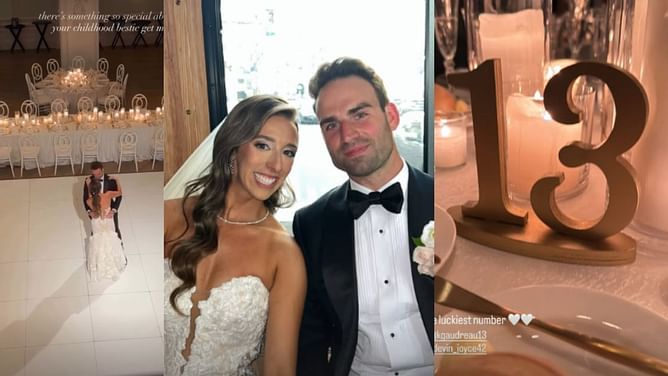 Johnny Gaudreau's sister Katie finally ties the knot with her partner in New Jersey after tragic incident in August 2024