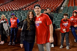 "Changed the trajectory of my life" - J.T. Realmuto's wife Lexi pens emotional message about "real man" in her world