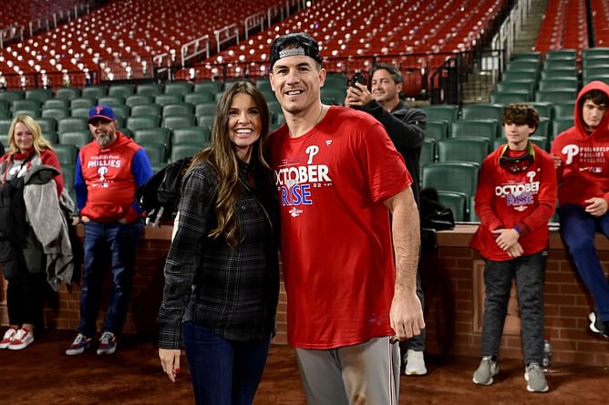 "Changed the trajectory of my life" - J.T. Realmuto's wife Lexi pens emotional message about "real man" in her world