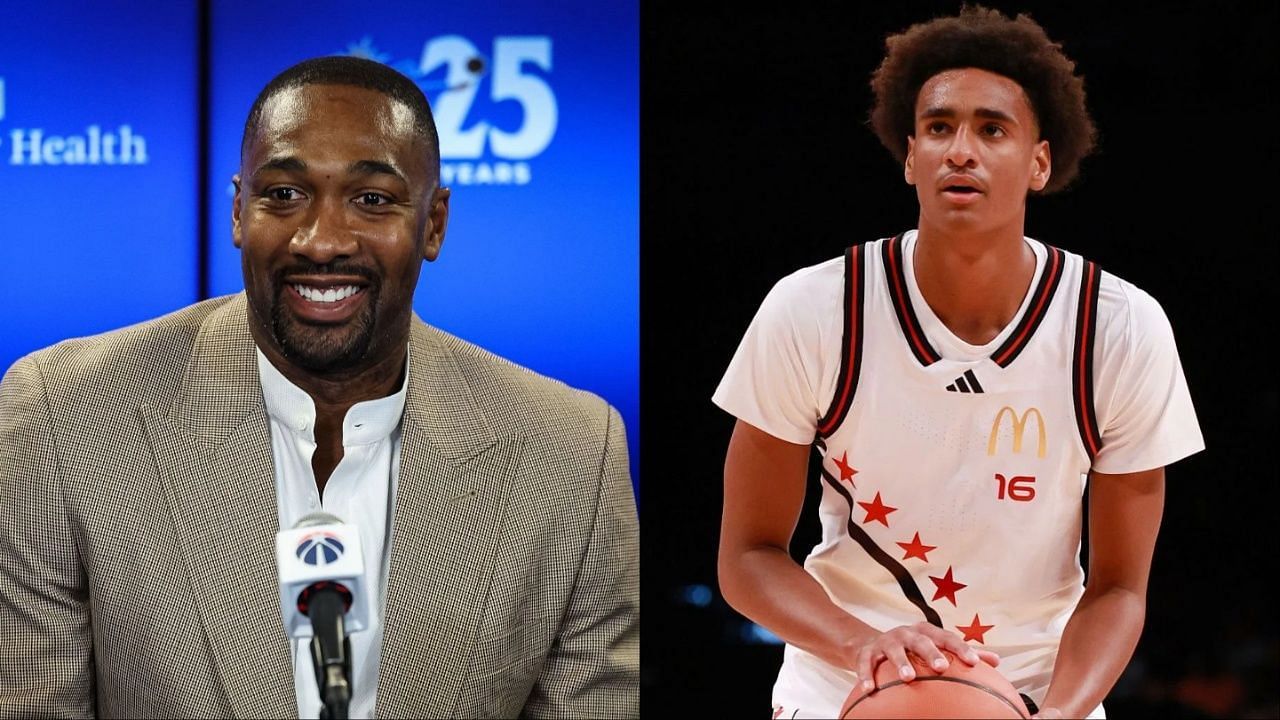 Gilbert Arenas took credit for his son