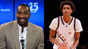 "School was for fools" - Gilbert Arenas hilariously takes credit for son Alijah's insane grind while sneaking in his wild GPA reveal