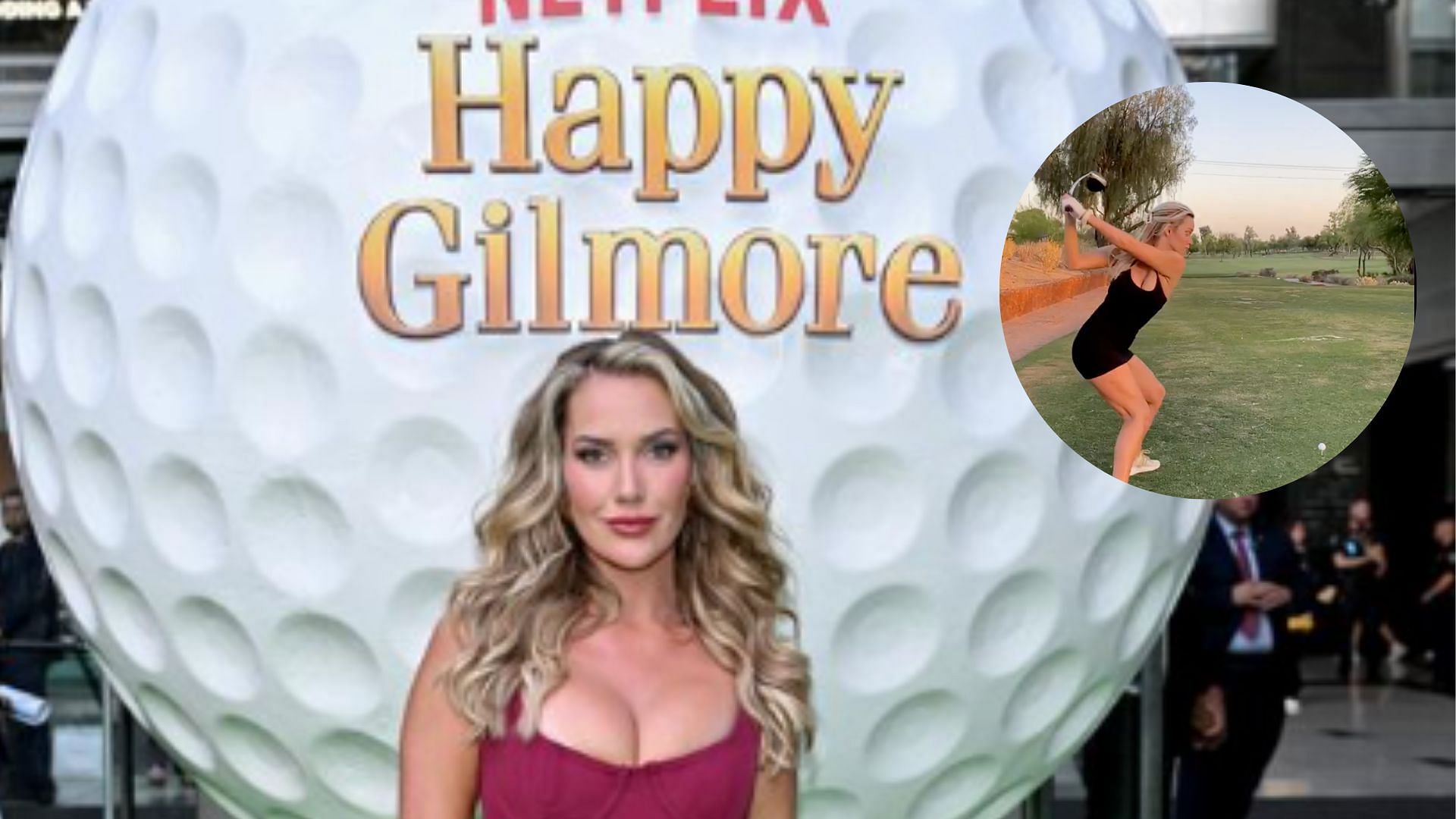 Paige Spiranac at Netflix