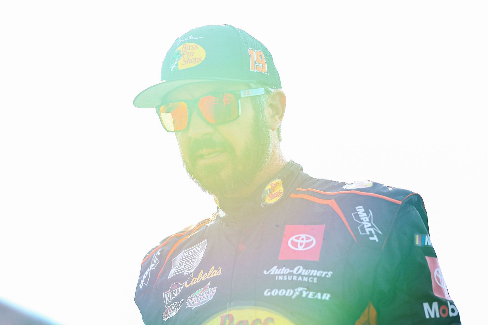 Martin Truex Jr before the NASCAR Cup Series Cook Out Southern 500 at Darlington. Source: Getty