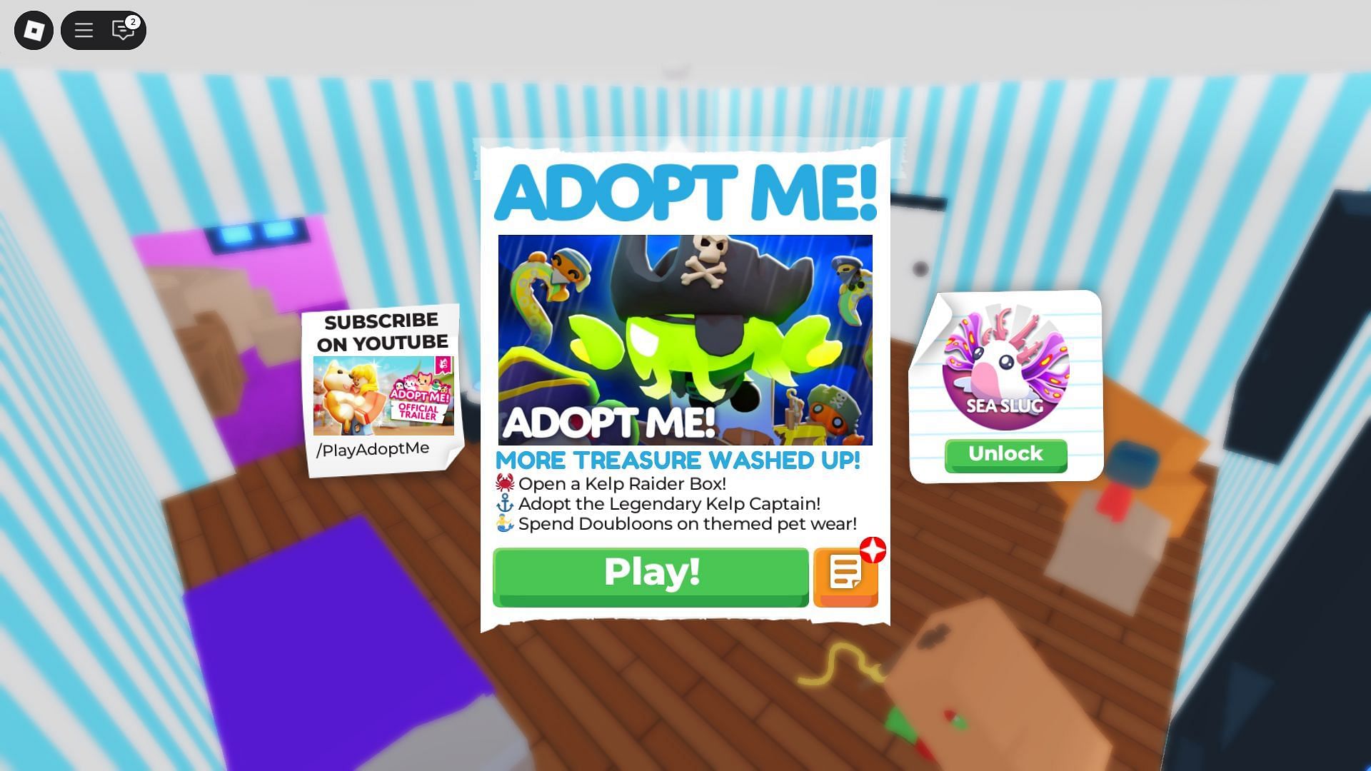 In-game titles (Image via Roblox)