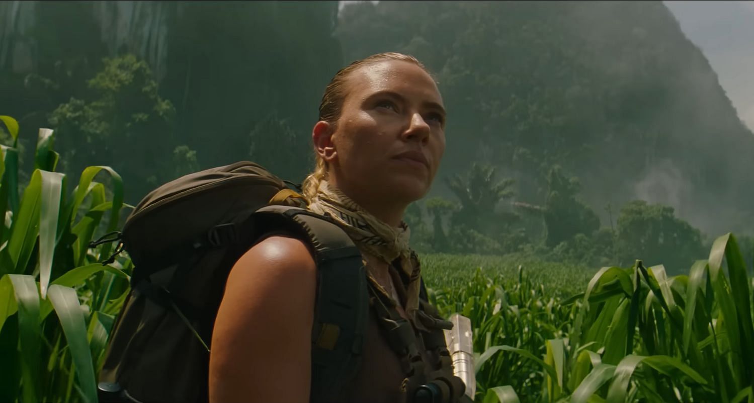 A still from Jurassic World Rebirth (Image via YouTube/@Universal Pictures)