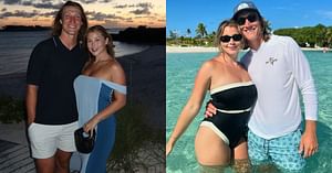 Trevor Lawrence romances with wife Marissa as couple enjoy cozy moments during seaside outing