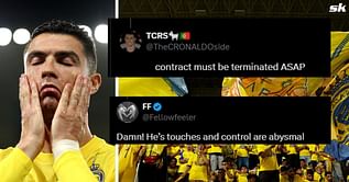 "Worst player", "This team is going nowhere" - Al-Nassr fans slam Cristiano Ronaldo's 31-year-old teammate for display in 2-1 win over Toulouse