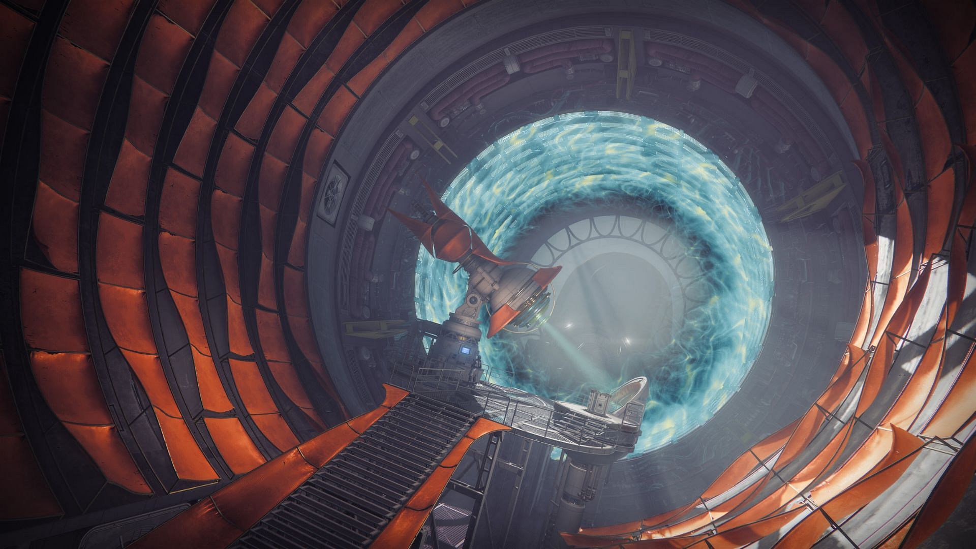 Tunnel leading to The Singularity (Image via Bungie)