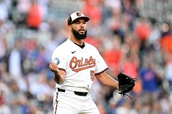 “Bro can just walk across the field” - Fans left speechless as Seranthony Dominguez switches jerseys from Orioles to Blue Jays in mid-series trade