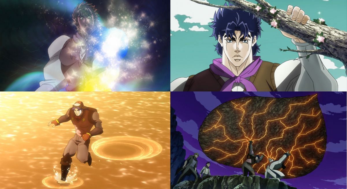 Hamon energy usage circa JoJo&rsquo;s Bizarre Adventure: Phantom Blood (Image via David Production)