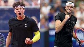 "Shut up" - Taylor Fritz responds after Ben Shelton takes playful dig at his hilarious math fail