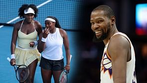 "It's sick" - Venus Williams and Hailey Baptiste fangirl over NBA superstar Kevin Durant after his surprise visit at Citi DC Open to cheer them on
