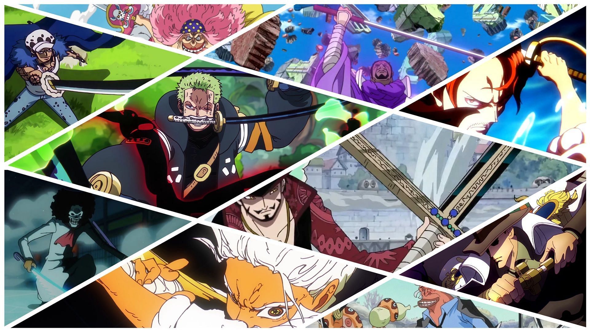 In One Piece, swordsmanship includes so many different styles (Image via Toei Animation)