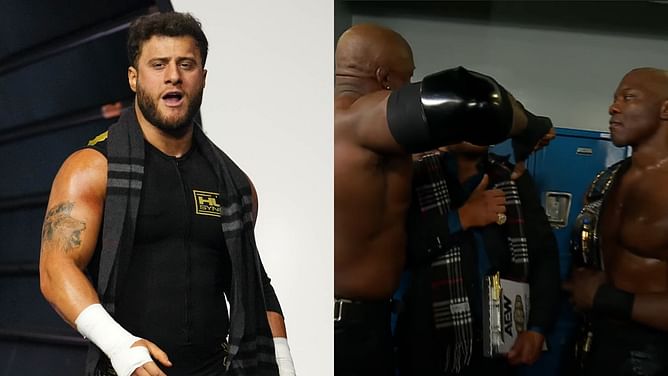 Huge star to make AEW debut and save MJF from being assaulted by The Hurt Syndicate? Looking at the chances
