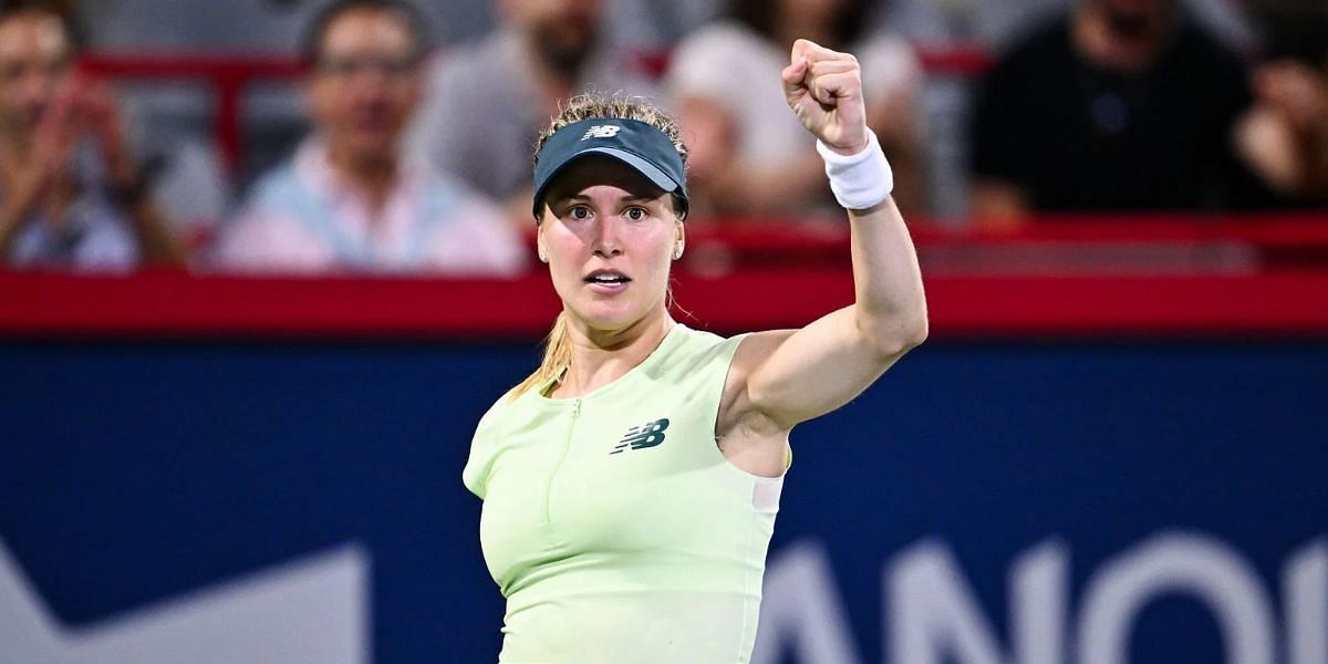 Eugenie Bouchard at the 2025 National Bank Open in Montreal (Source: Getty)