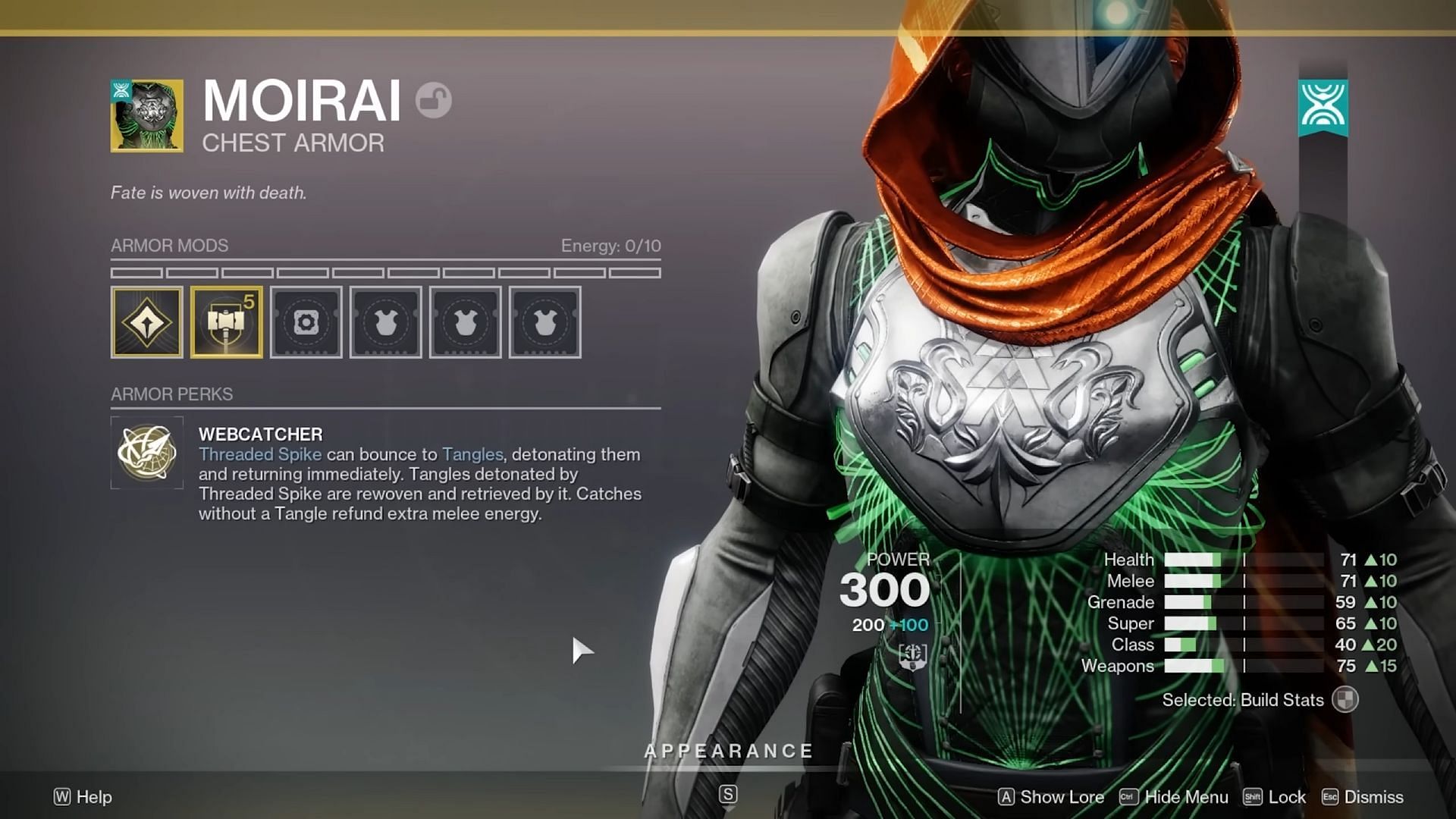 Destiny 2 Moirai Exotic armor guide (Image via Bungie | YouTube/Aztecross)