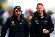 Fernando Alonso and Jenson Button of McLaren - Source: Getty