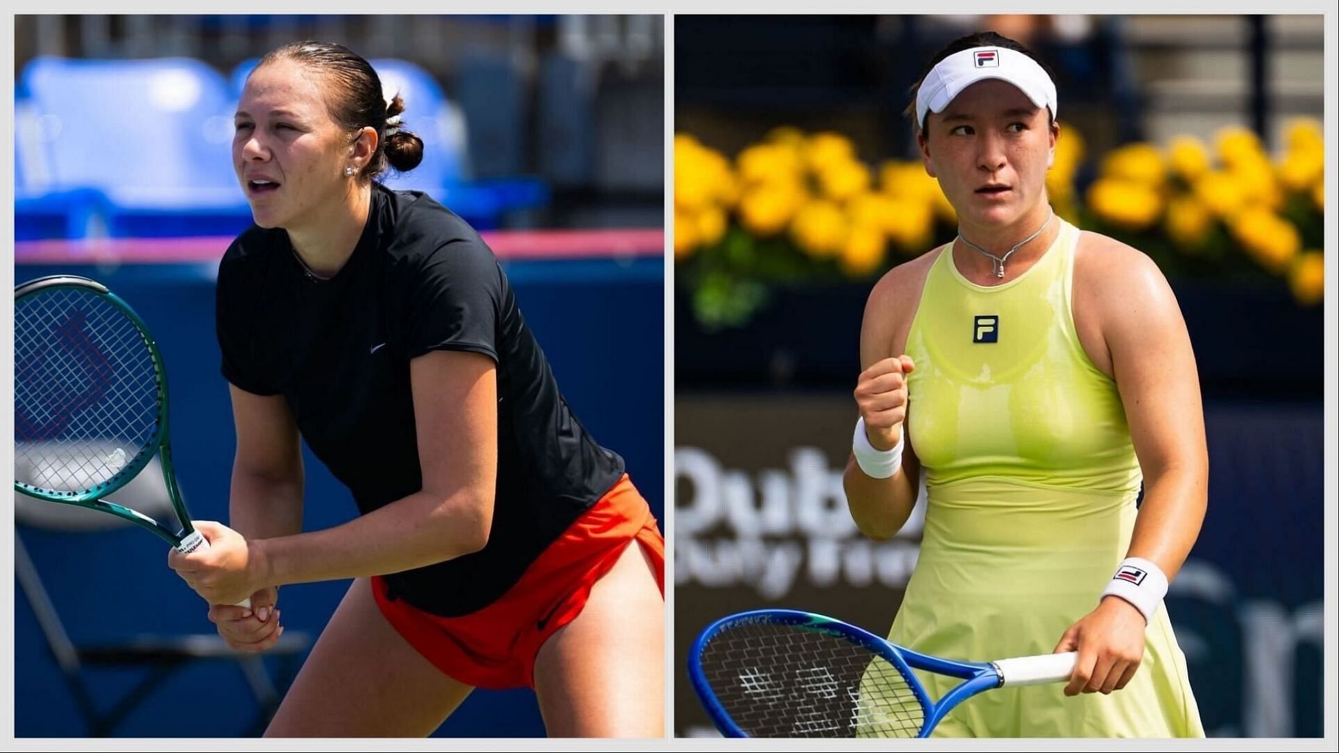 Amanda Anisimova vs Lulu Sun is one of the second-round matches at the Canadian Open 2025. (Photos: Getty)