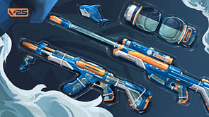 “We cooked with the water gloves”: Valorant community reacts to new SplashX bundle