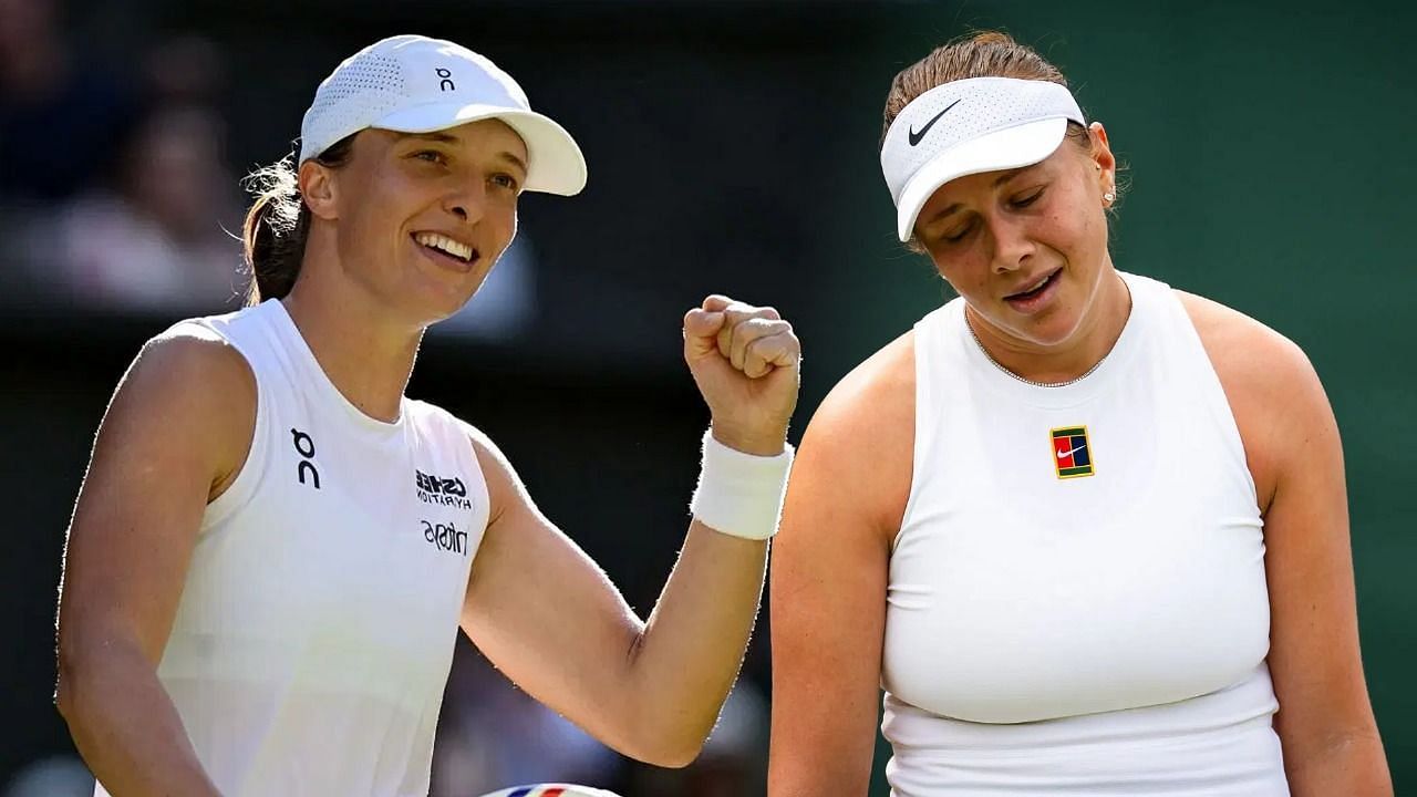 Amanda Anisimova Iga Swiatek Wimbledon final